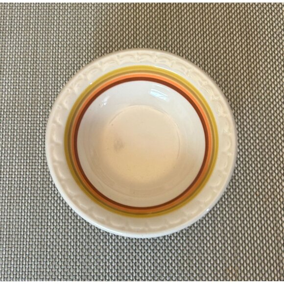 Set Of 4 Vintage Syracuse Shenango Small Ceramic Berry Bowls - Mixed Patterns - Picture 5 of 7